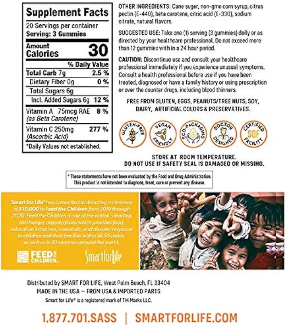 Gomitas de vitamina C