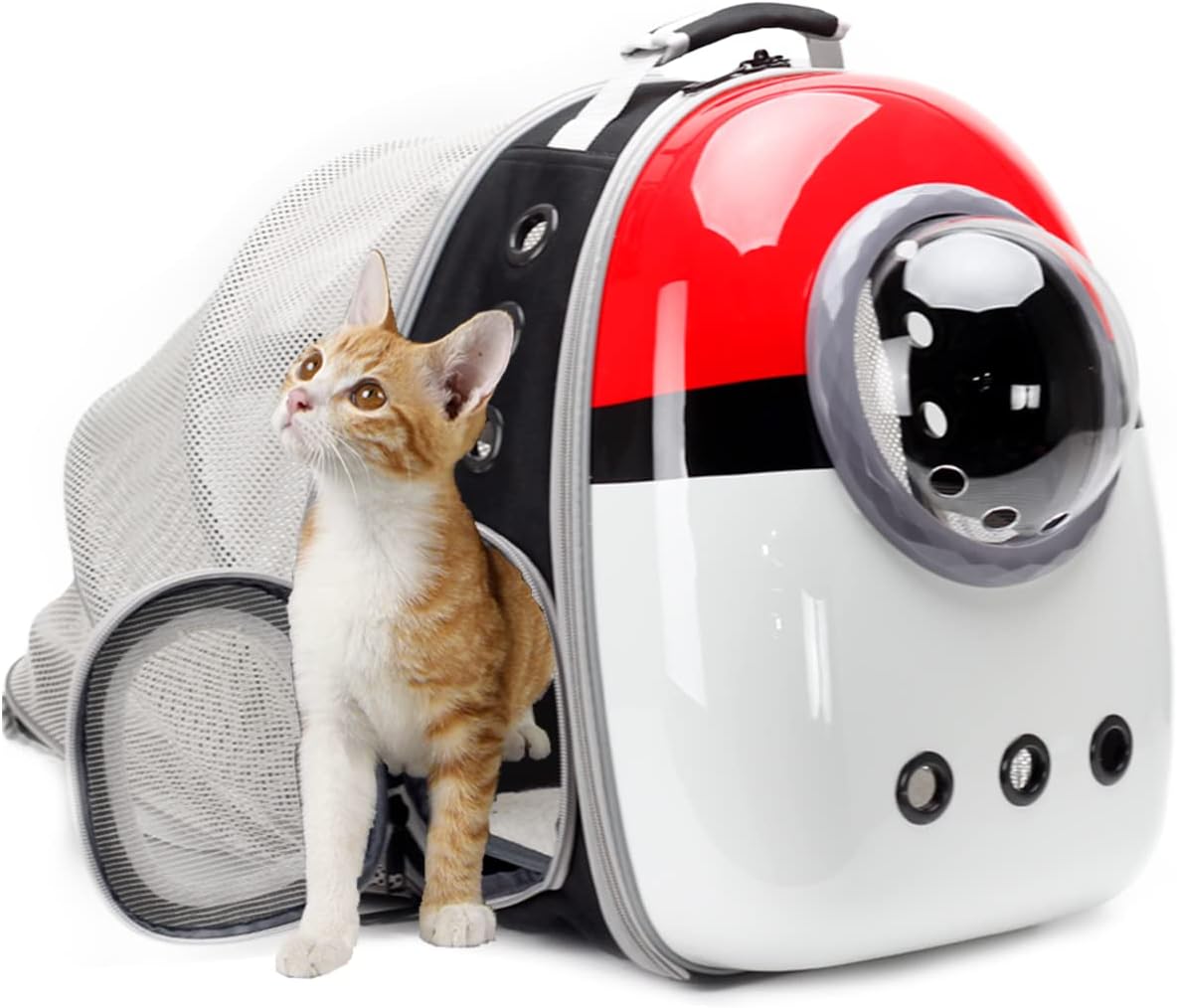 Mochila expandible para gatos cápsula espacial astronauta