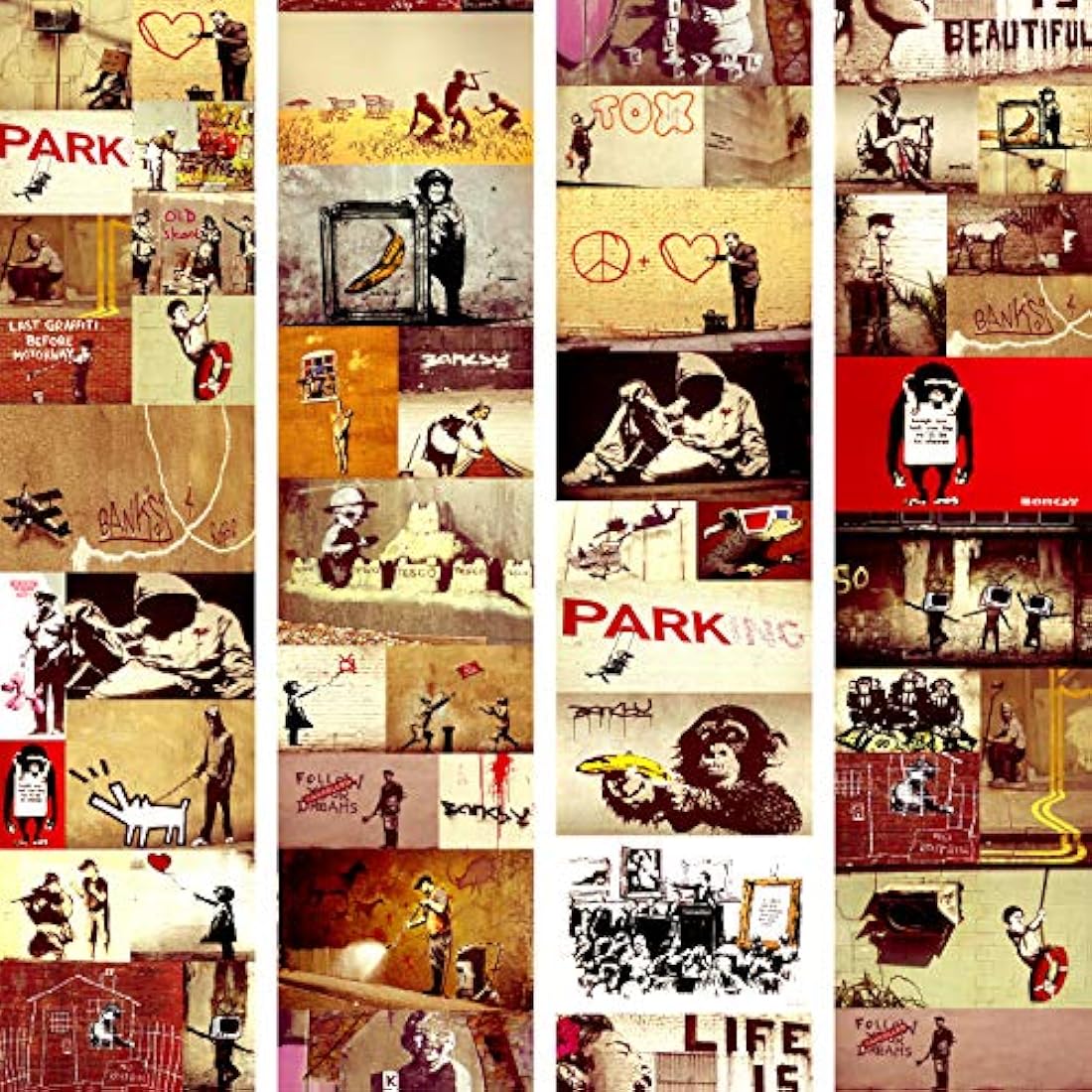 autoadhesiva mural de pared extraíble