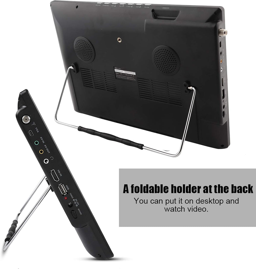 Televisor portátil Yoidesu 14” con sintonizador ATSC y batería