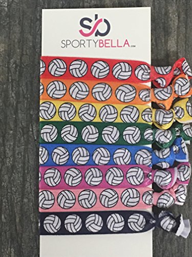 Accesorios para el cabello de voleibol,lazos para el cabello