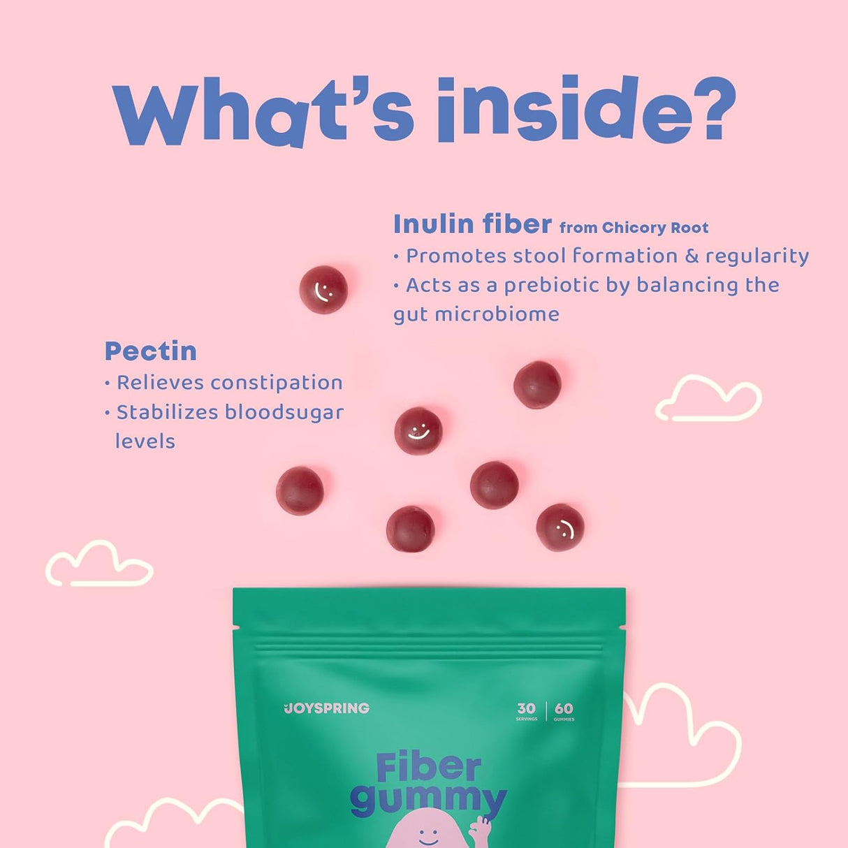 Suplementos para niños para el estreñimiento 60 unidades