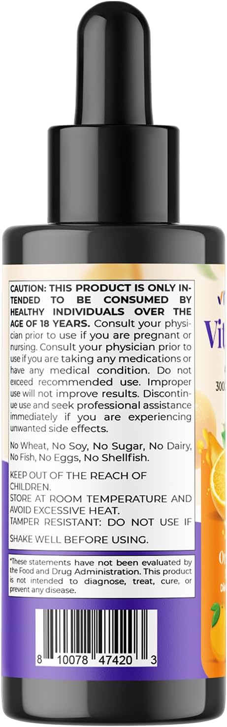 Vitamatic Vitamin A Líquido Sin Azúcar 10,000 IU 2 oz