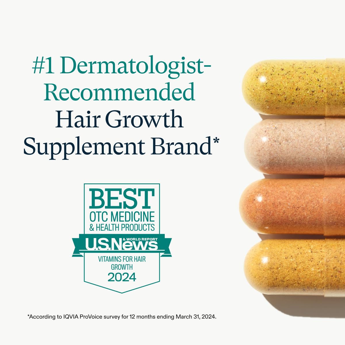 Suplementos para el crecimiento del cabello para mujeres 18-44