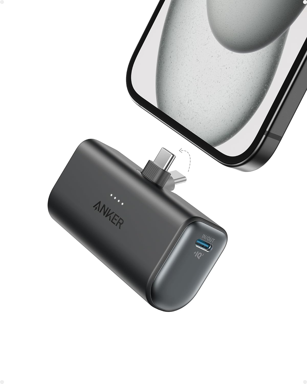 Cargador portátil Anker Nano Power Bank con conector USB-C