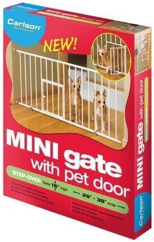 Puerta para mascotas extra ancha : 45 cm alto 45-78 cm ancho