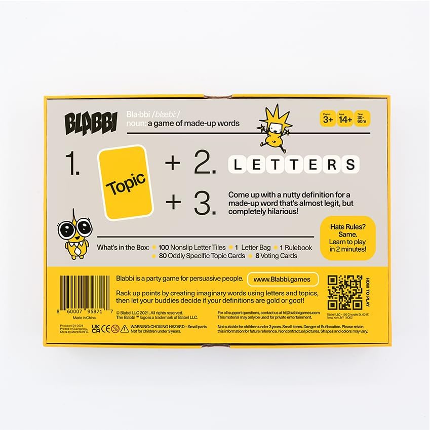 Juego de Palabras Inventadas, Divertido, Fácil de Aprender, Base