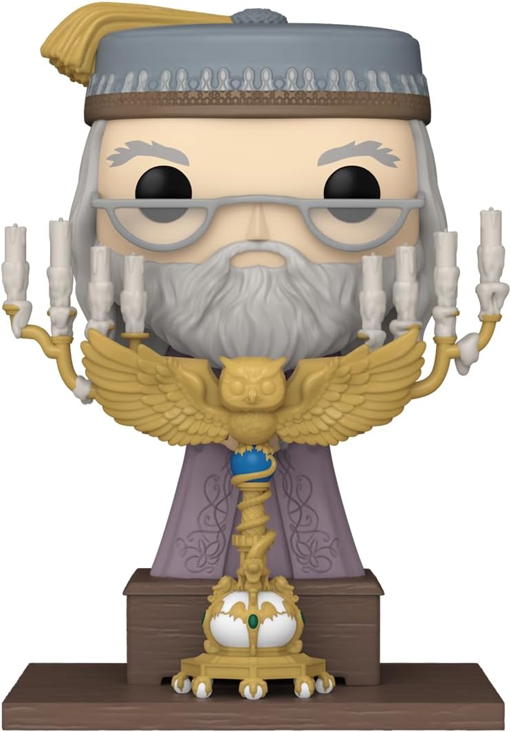 Funko Pop! Deluxe - Dumbledore con Podio - Harry Potter Azkaban