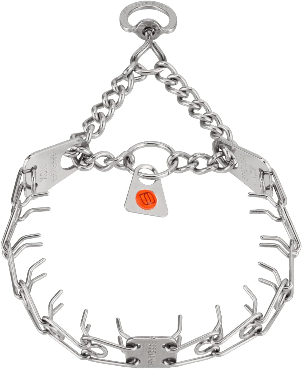 Collar de adiestramiento HS HERM. SPRENGER, acero inoxidable, 4mm