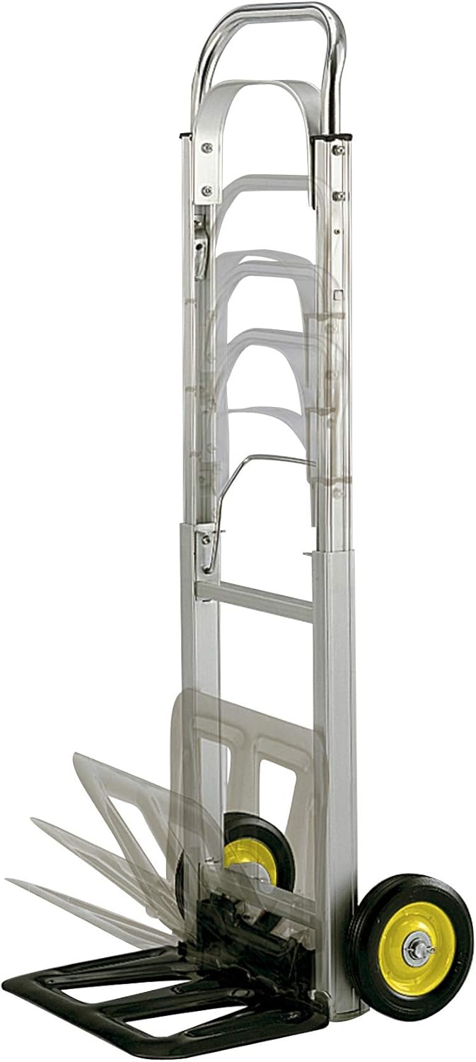 Carretilla Plegable Safco, 250 lb Capacidad, Estructura de Aluminio
