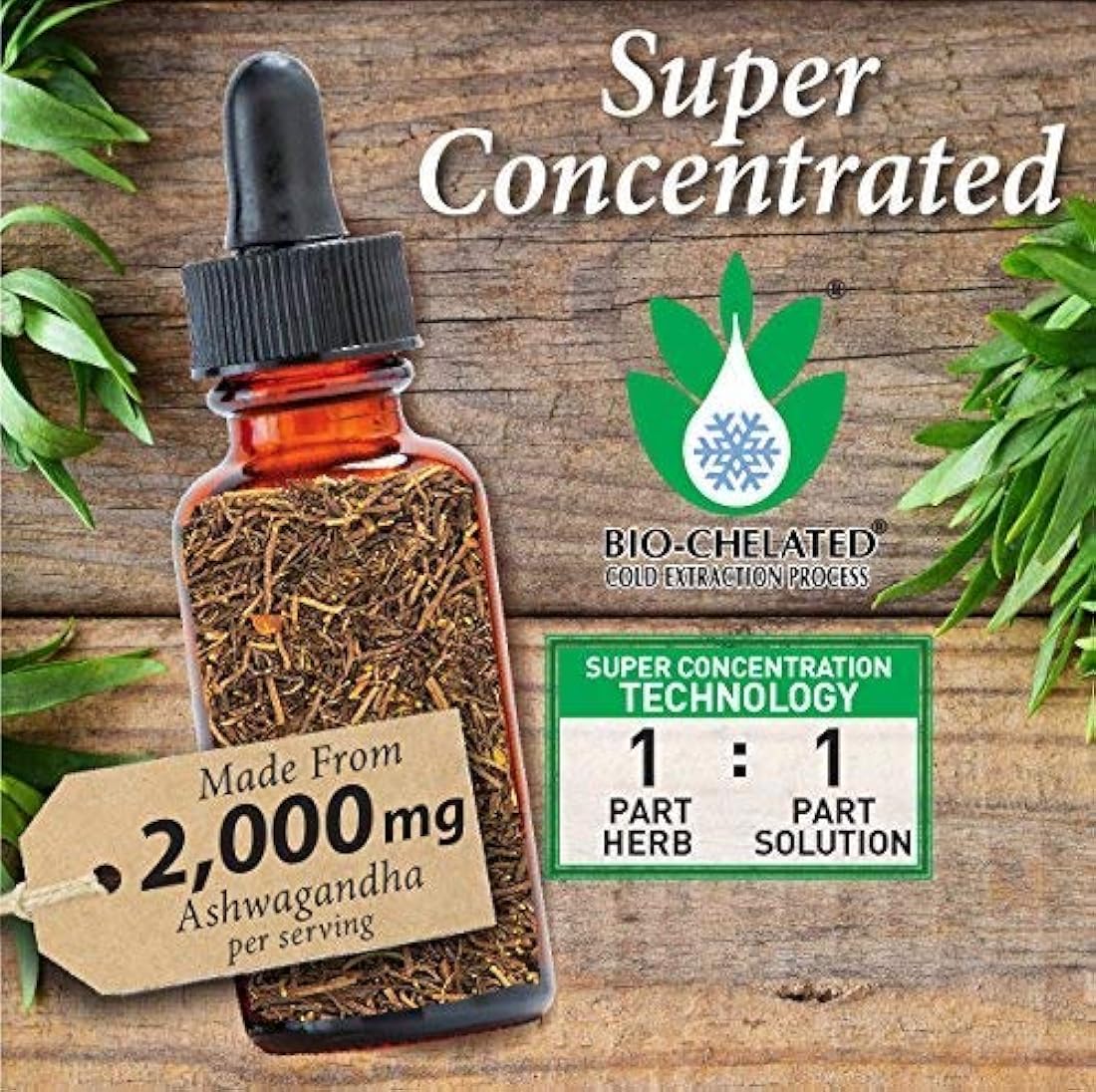 libre de raíz Ashwagandha, 2 fl oz