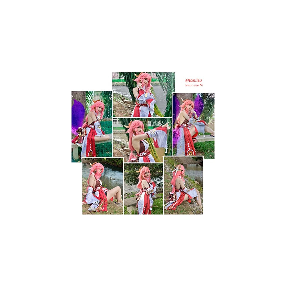 Disfraz de Yae Miko de Genshin Impact para mujer talla L