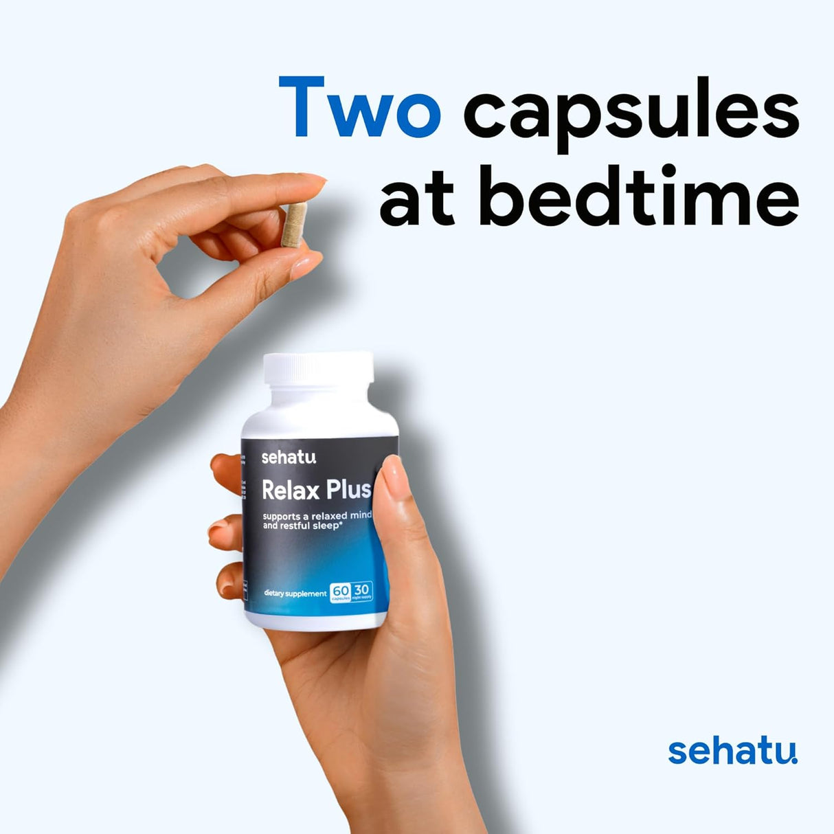 Suplemento para aliviar el estrés con GABA Ashwagandha