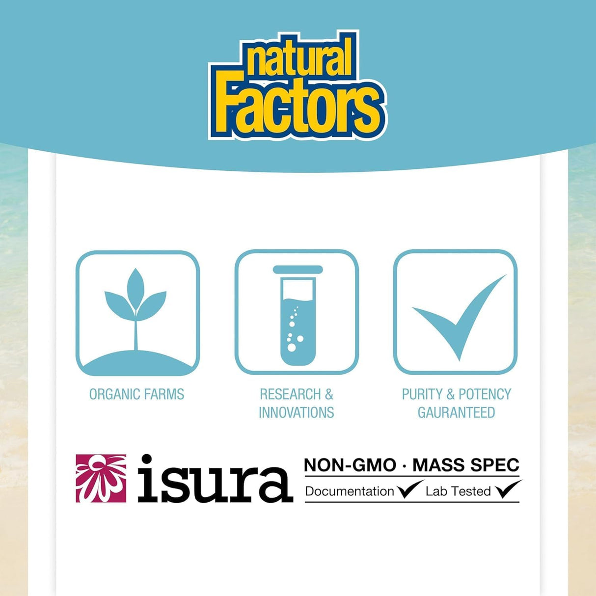 5-HTP Natural Factors 100 mg, Apoyo Sueño y Bienestar, 120 Caps