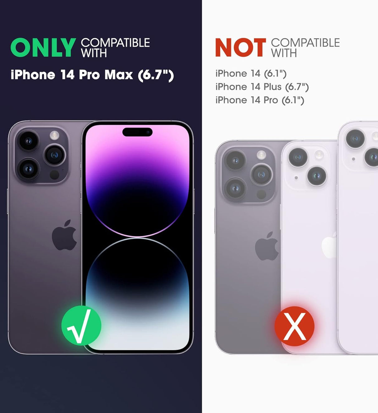 Funda de cuerpo completo con protector de pantalla negro