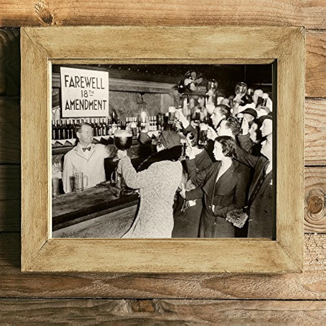 Fin de la prohibición – Adiós 18 enmienda 11 x 14 sin marco