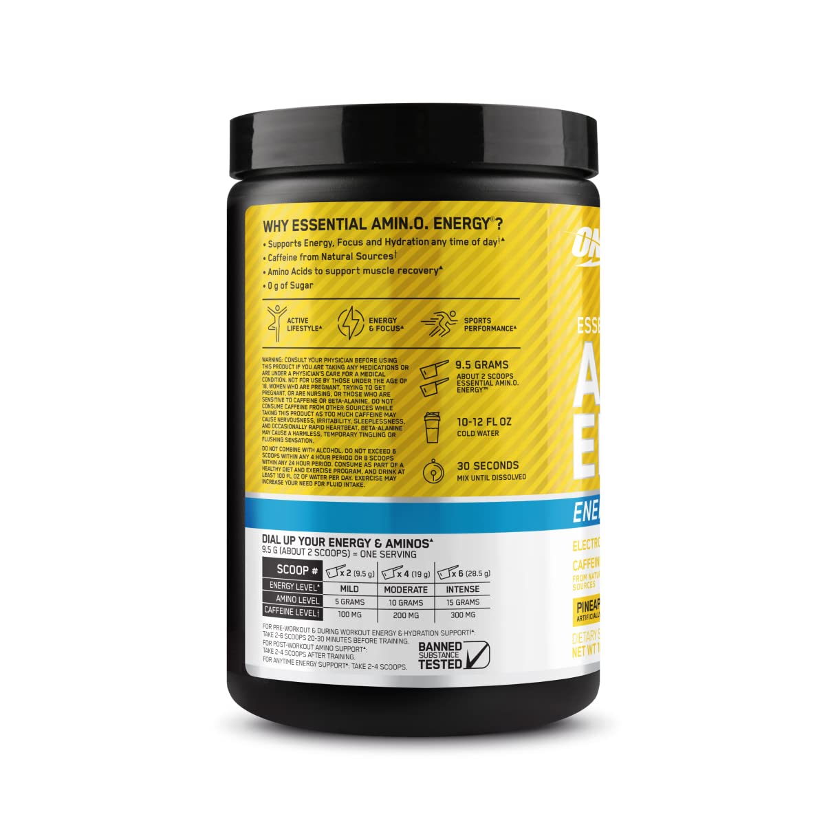 Suplemento Amino Energy Plus Electrolytes con BCAA