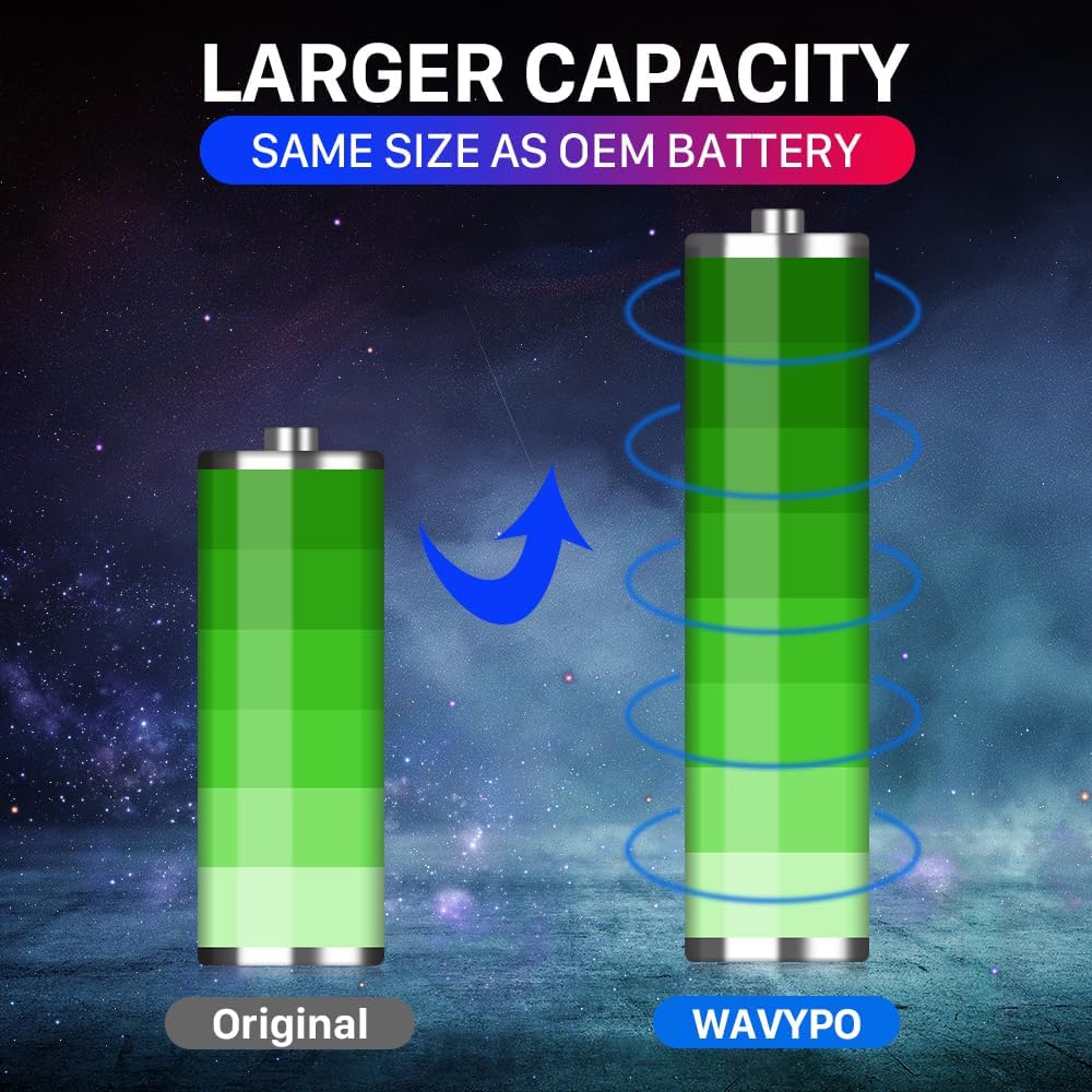 Batería WAVYPO 5000mAh para JBL Flip 4 GSP872693 01