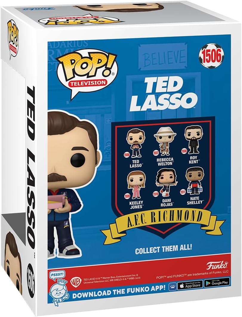 Funko Pop! TV: Ted Lasso - Ted Lasso con Galletas