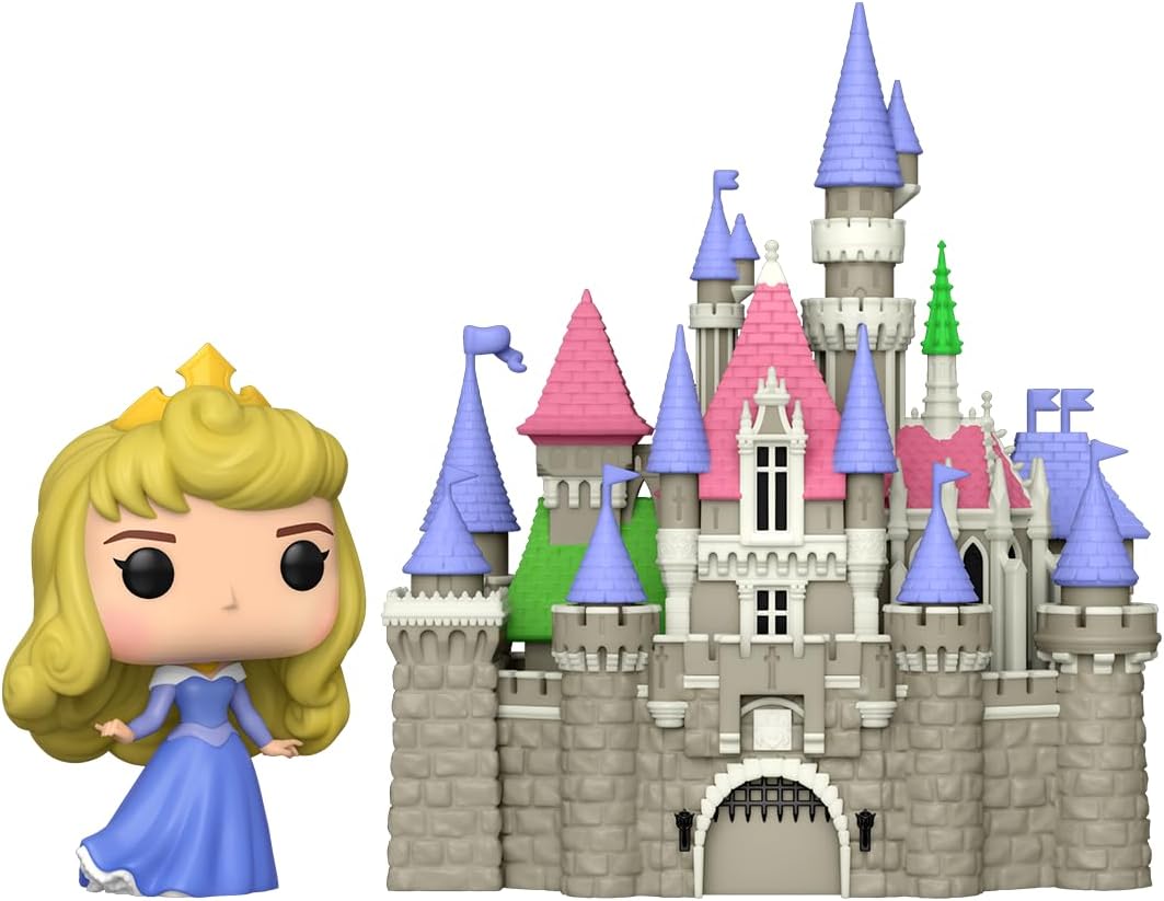 Funko Pop! Town: Princesa Aurora con Castillo - Edición Ultimate