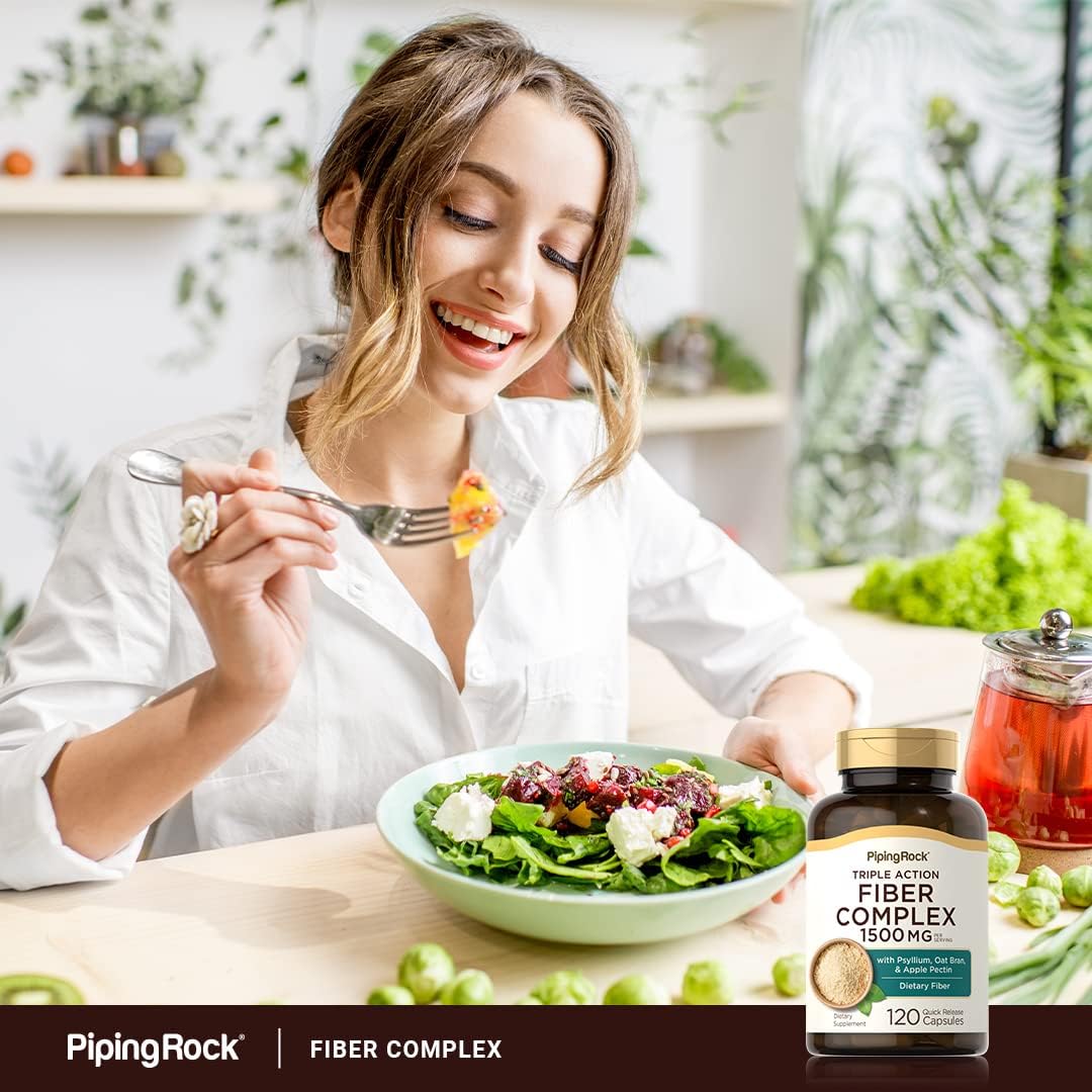 Complejo de fibra de Piping Rock 1500 mg Piping Rock