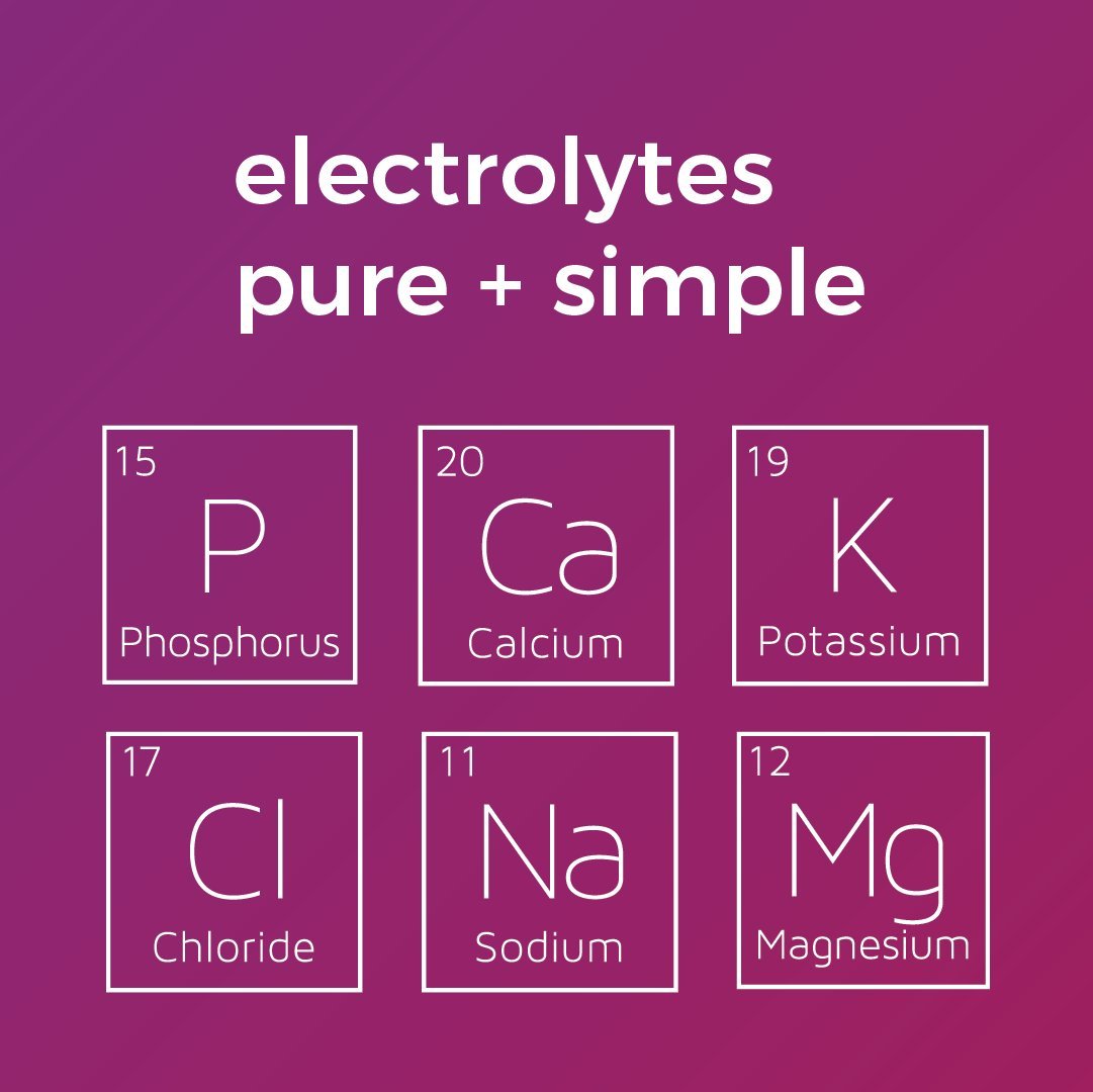 Polvo de electrolito hidratante Ultima, frambuesa