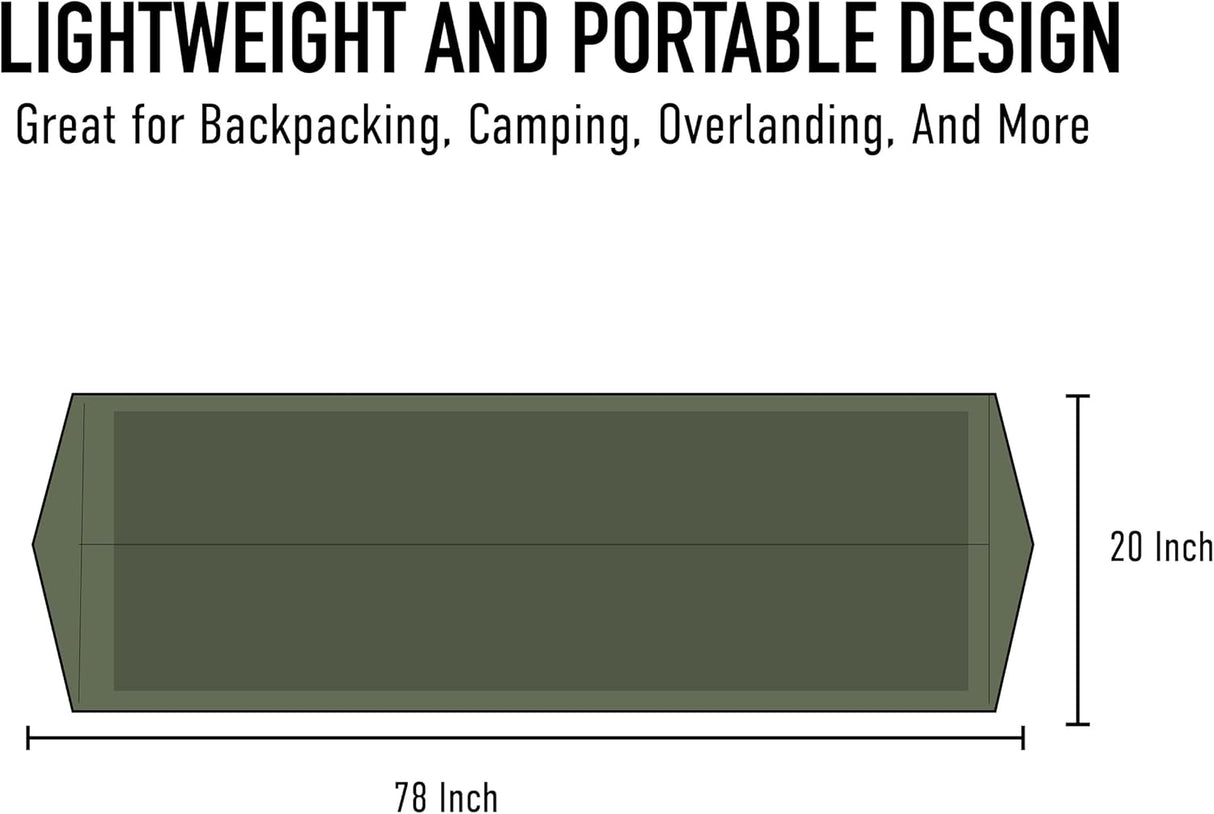 Hamaca de Jungle Camouflage Woodland, Marca XYZ, Modelo ABC123