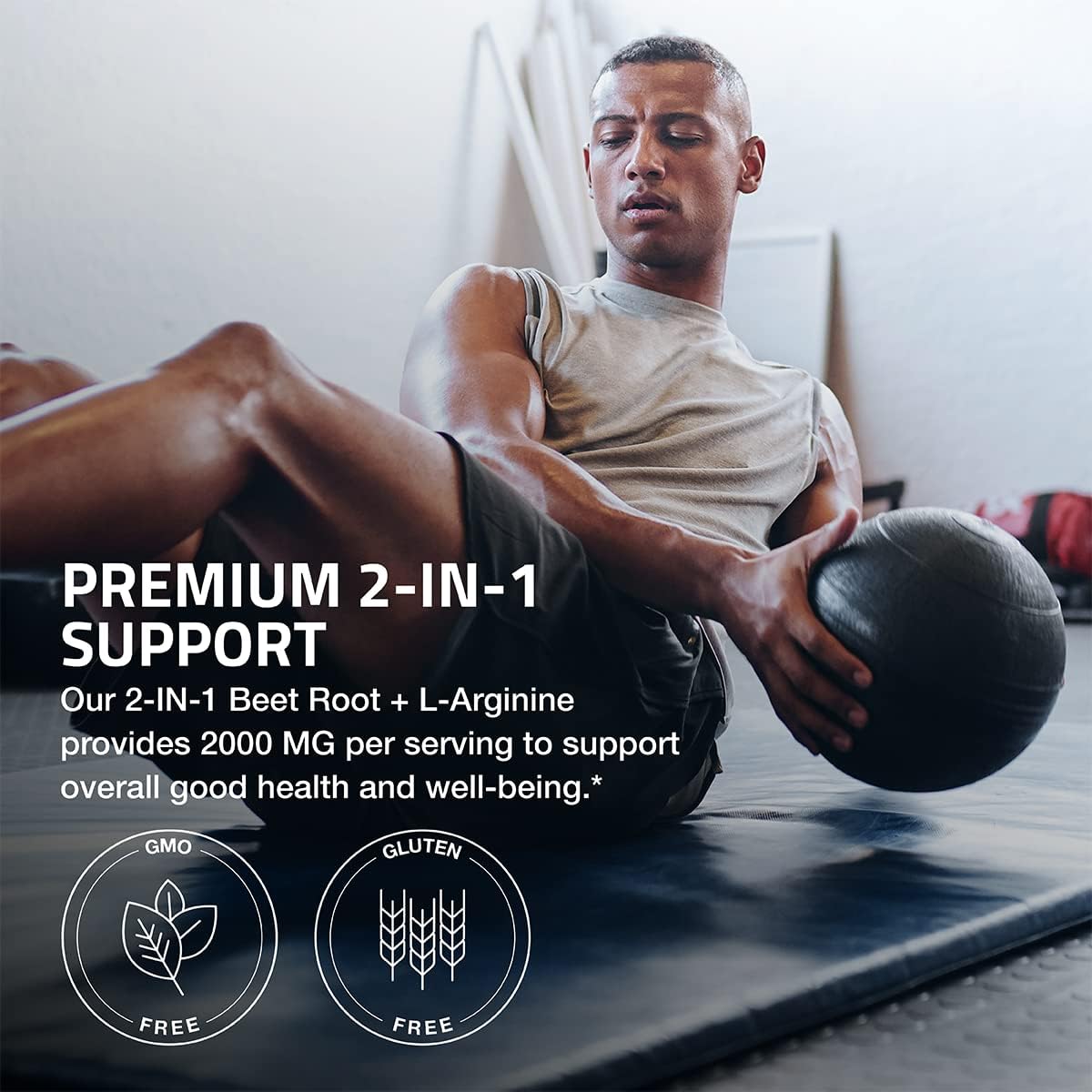 Bronson Raíz de remolacha + L-arginina 2000 mg nítrico 120u