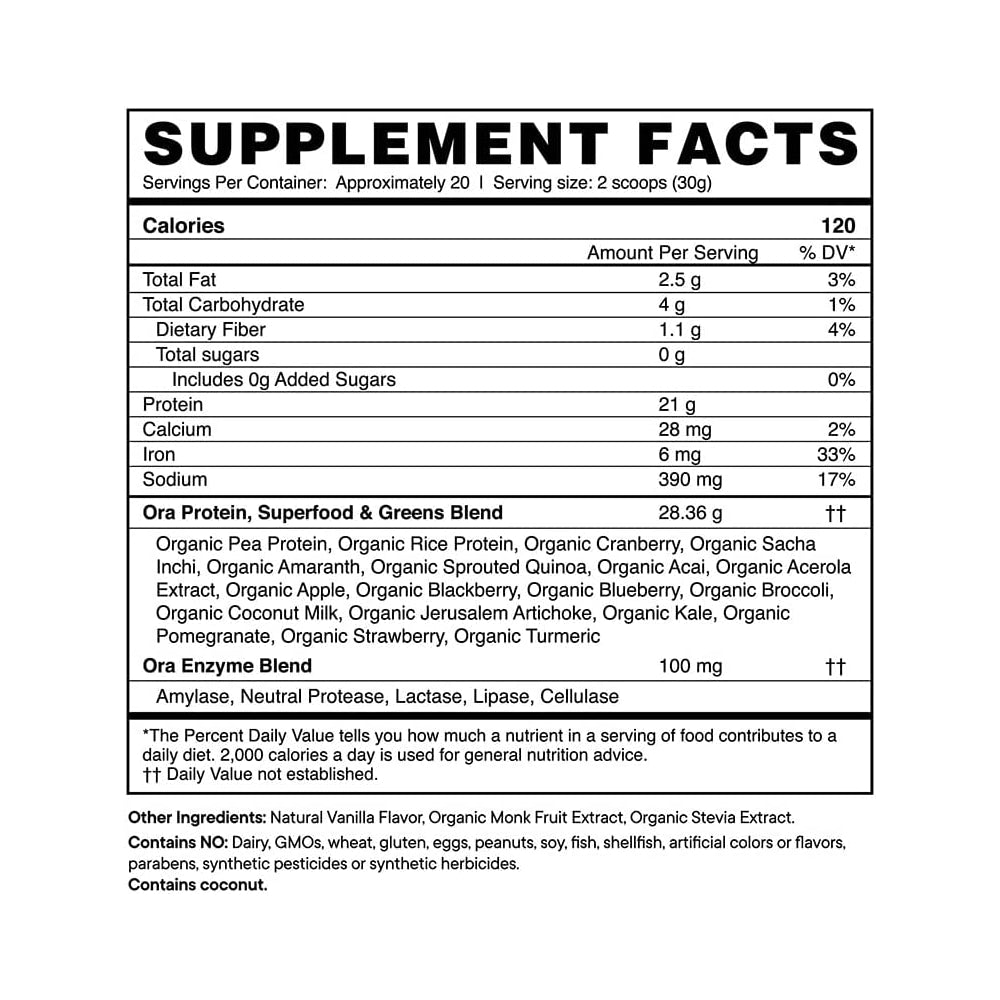 Suplementos Alimenticios Polvo de proteínas a base plantas
