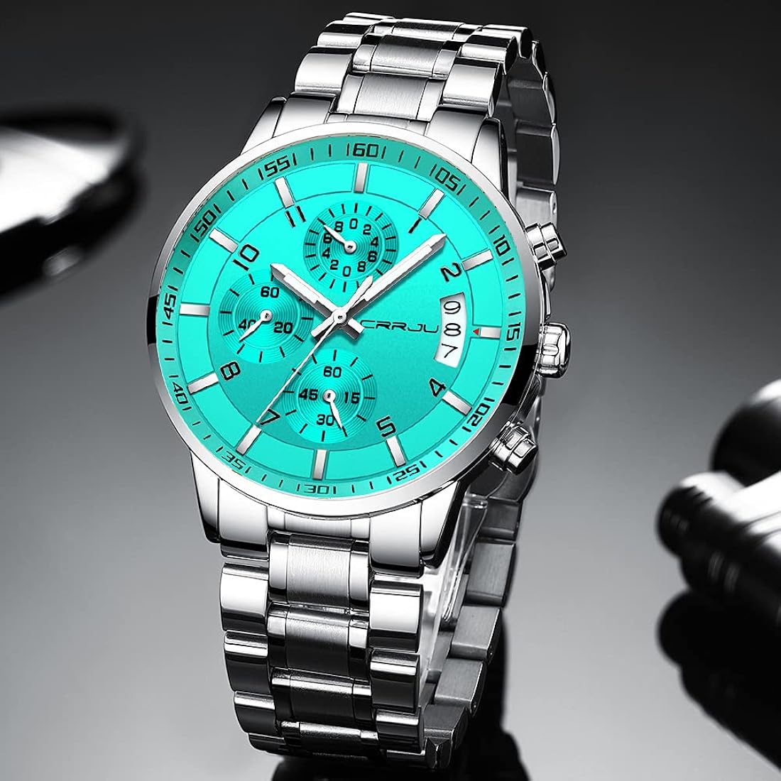 Reloj de acero inoxidable para hombre CJ2214SL-GE CRRJU