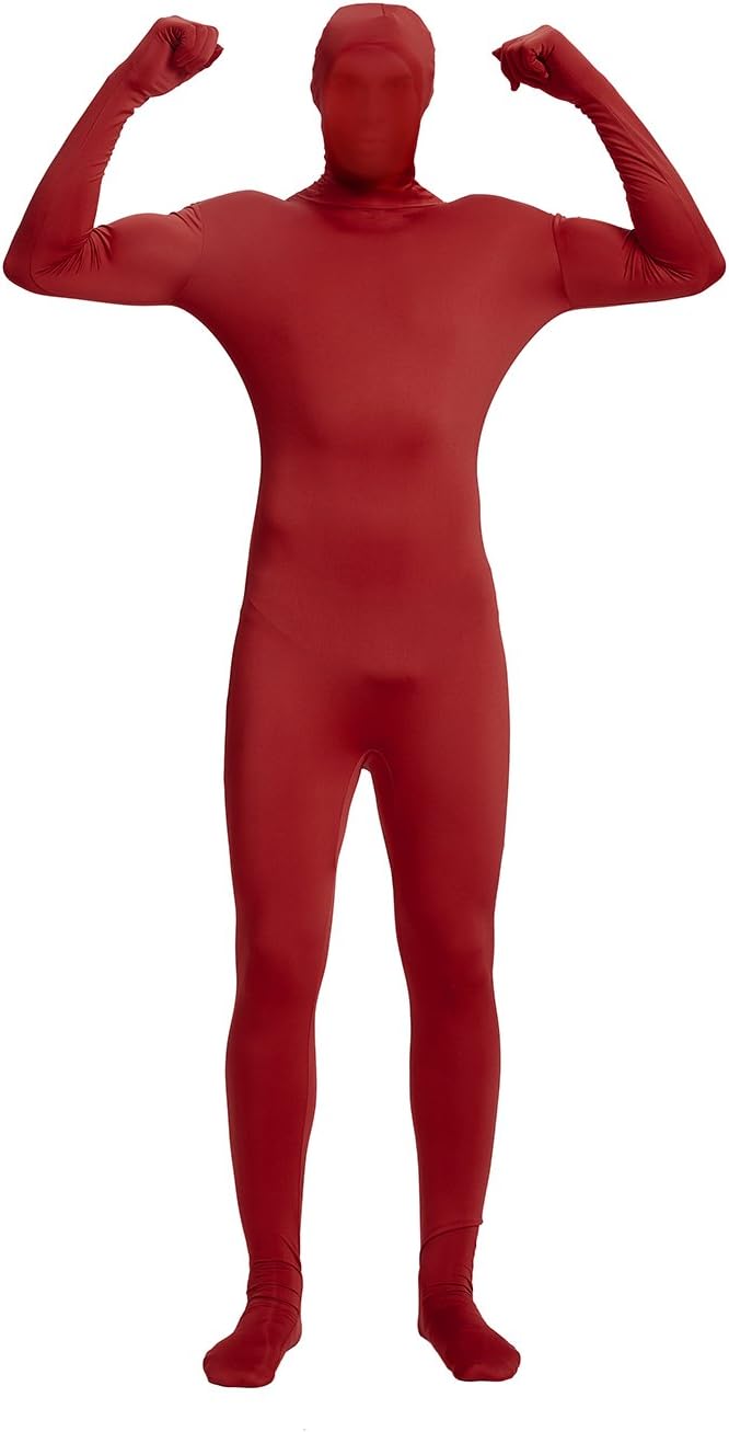 Disfraz Unisex Spandex Stretch Zentai Disappearing Man Adulto