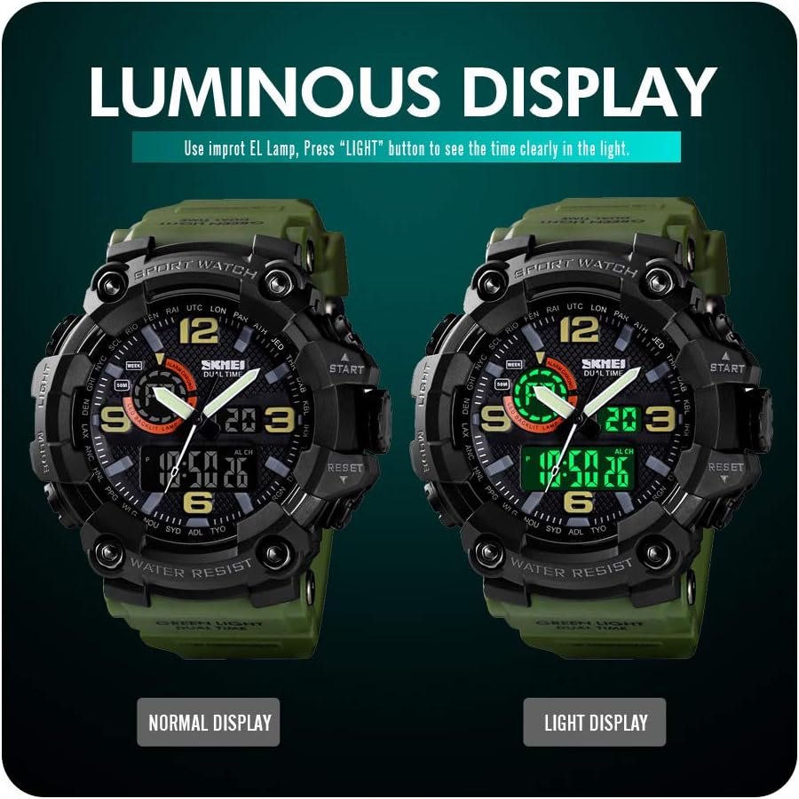 Reloj digital militar para hombre multifunción Dayllon