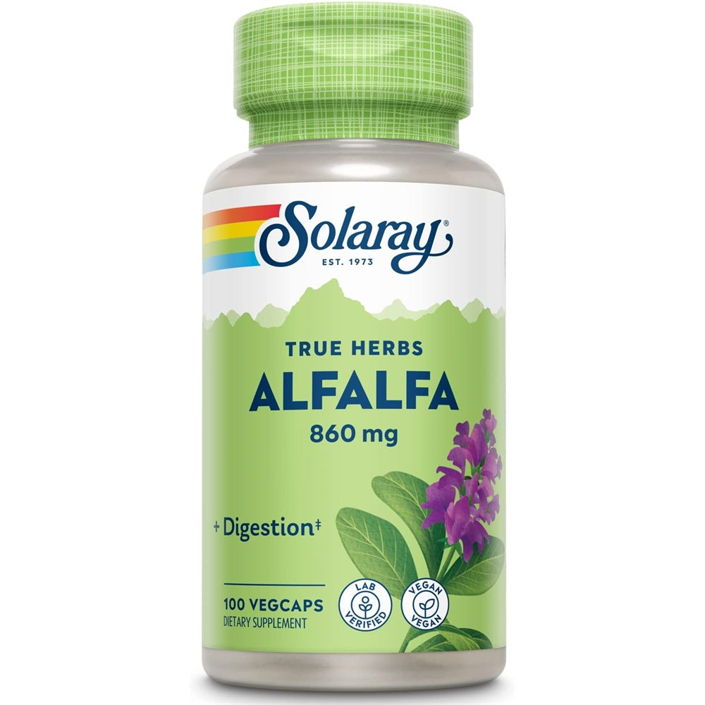 Suplementos Superalimento Hoja de alfalfa 860 mg 100 cáp