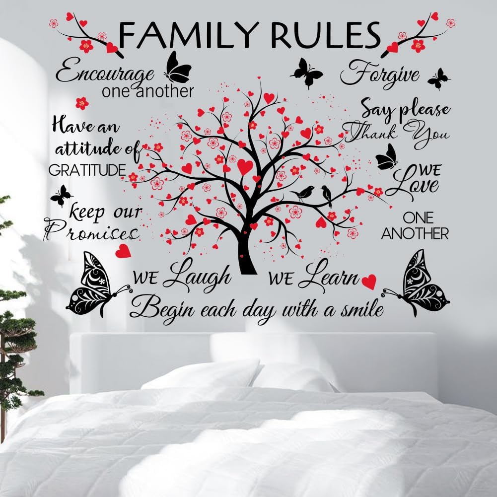 Pegatinas de Pared Inspiracionales Familia, Decoración