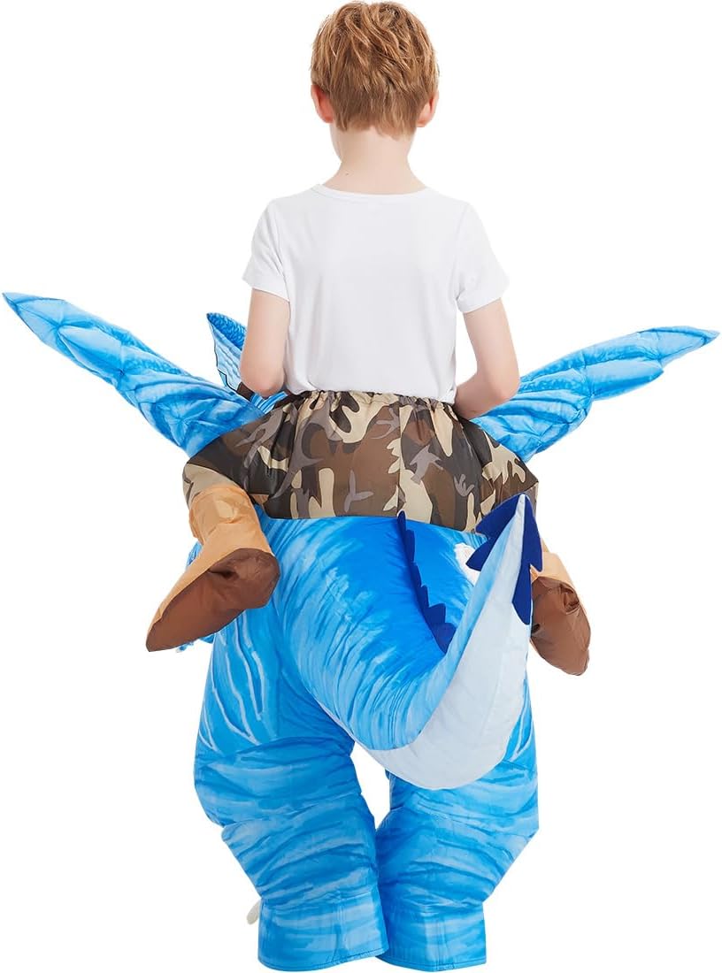 Disfraz Inflable Dinosaurio GOOSH para Niños Fiesta Halloween