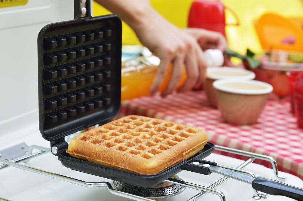 Waffle Maker Yoshikawa SJ2275, Procesado Fluor, Para Gas