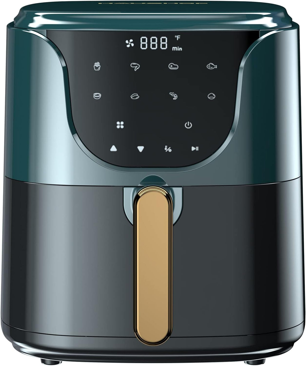 Freidora de Aire HAUSHOF 5.8QT, Digital, 8 Funciones, Sin Aceite