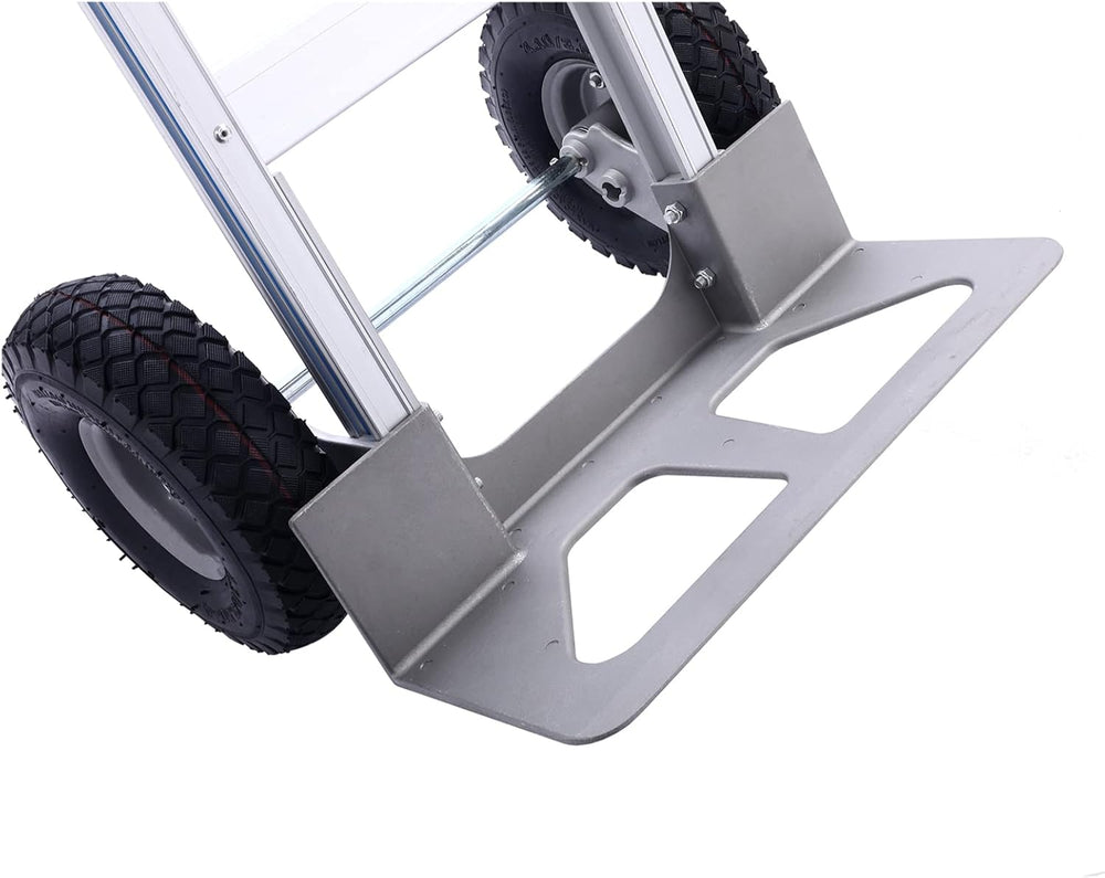 Carretilla de Aluminio LEADALLWAY 550lbs, Ruedas Inflables 10
