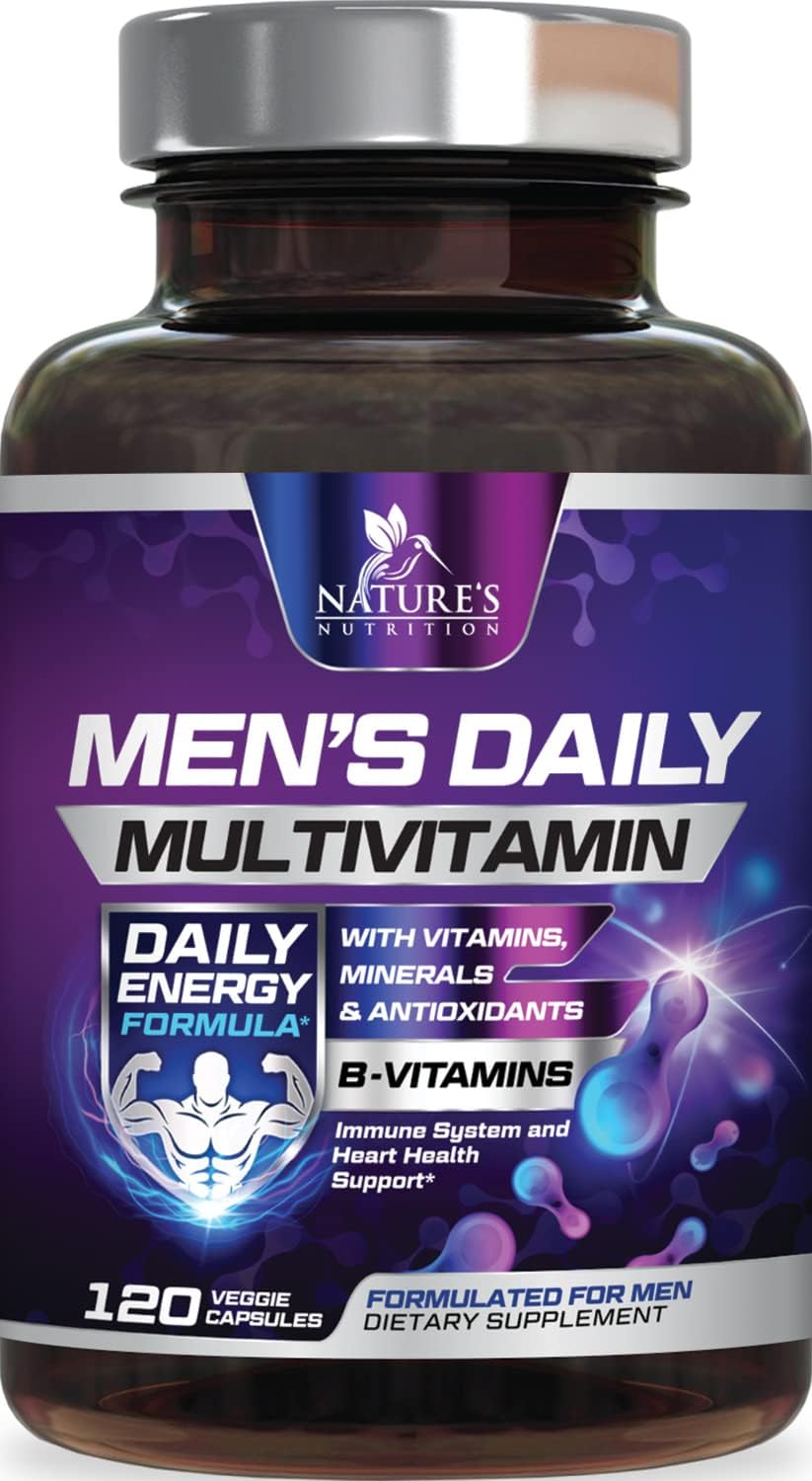 Suplemento Nature's Multivitamínico para hombres vitamina A