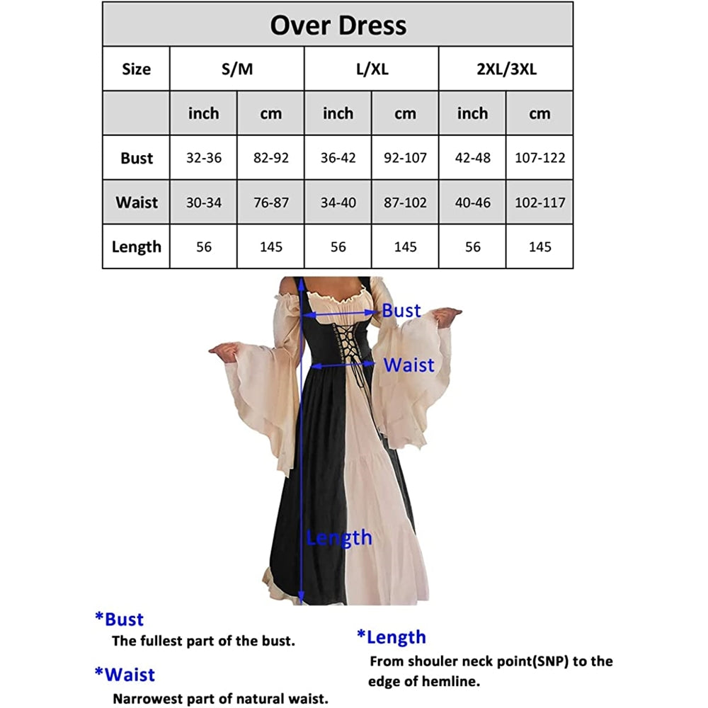 Disfraces renacentista para mujer talla 2XL