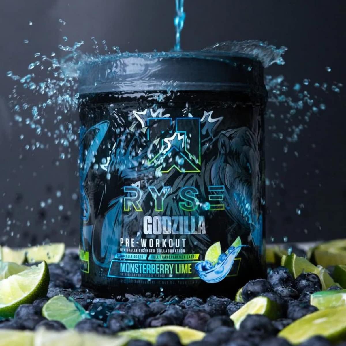 Suplementos GODZILLA Pre entrenamiento Citrulina beta-alanin
