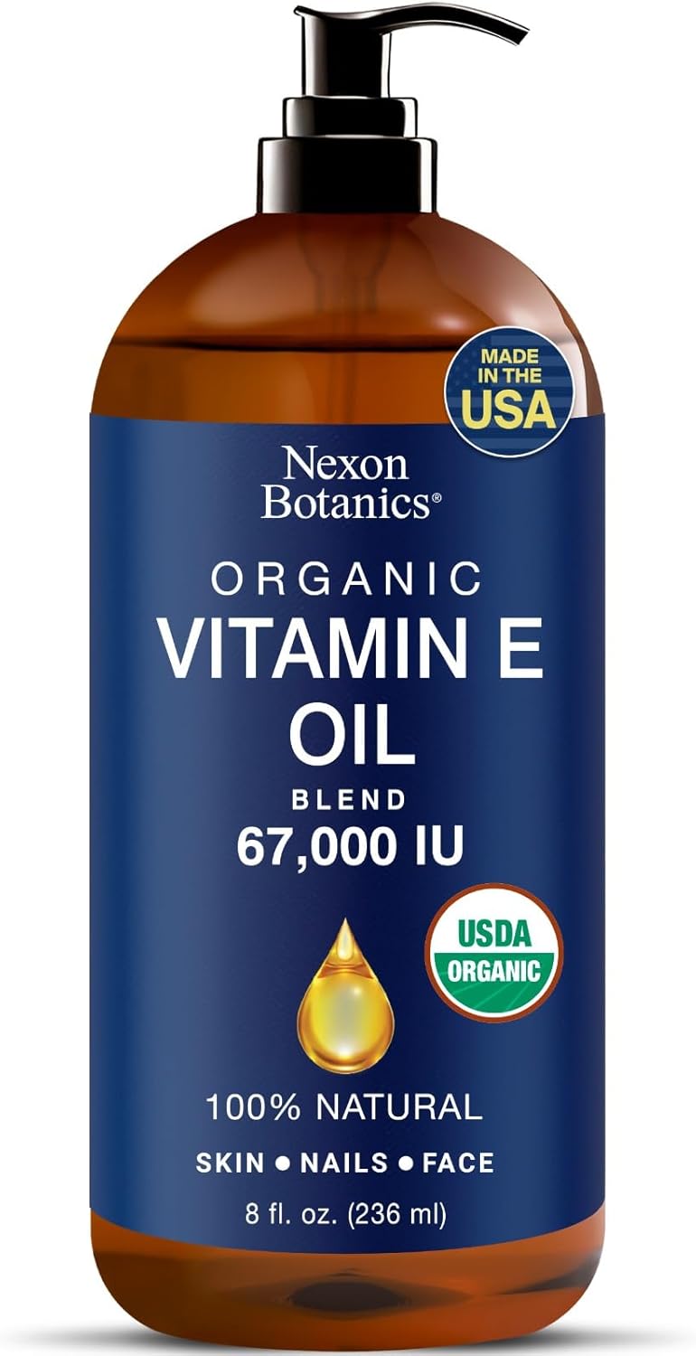 Aceite de Vitamina E Orgánico para Piel y Cicatrices