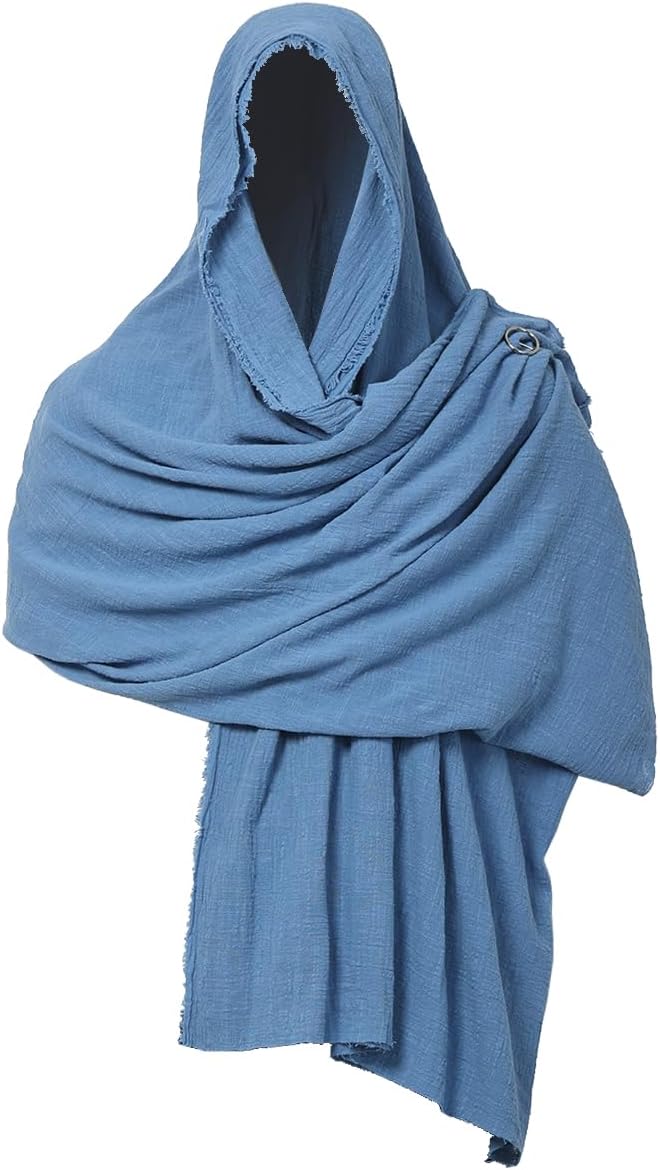 GRACEART Chal Sagrado Postapocalíptico Cowl Medieval Sash