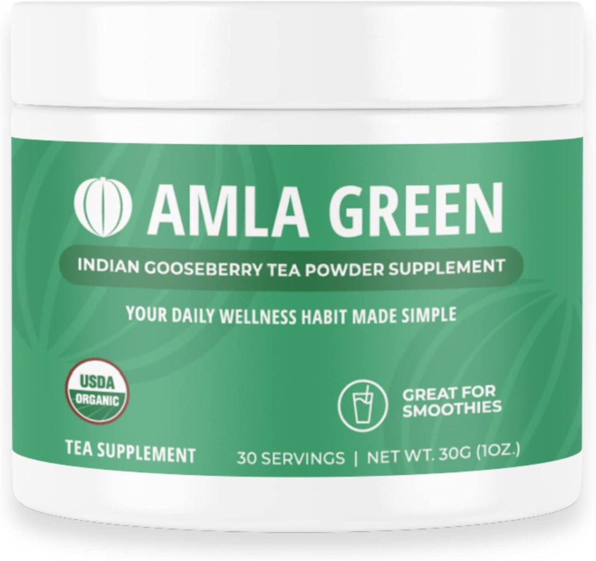 Suplemento en polvo de superalimento de té 30 porciones