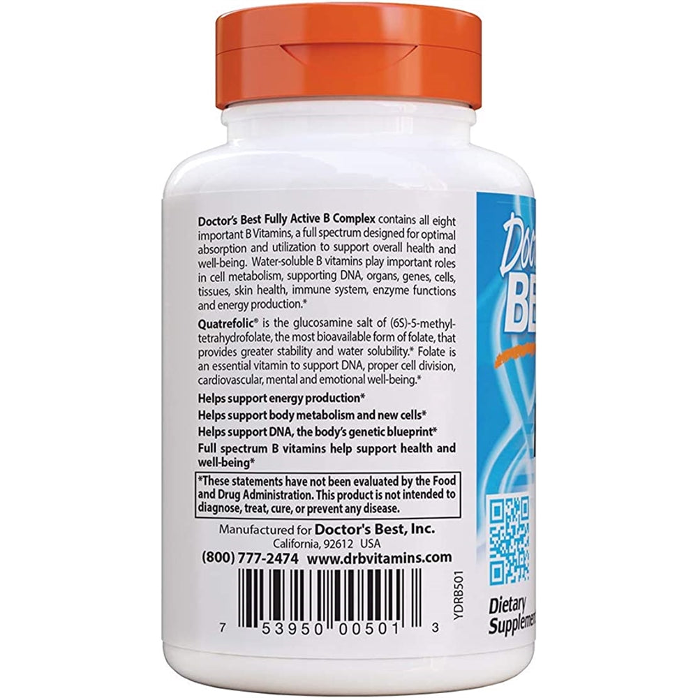 Suplemento Complejo B apoya el sistema nervioso energético