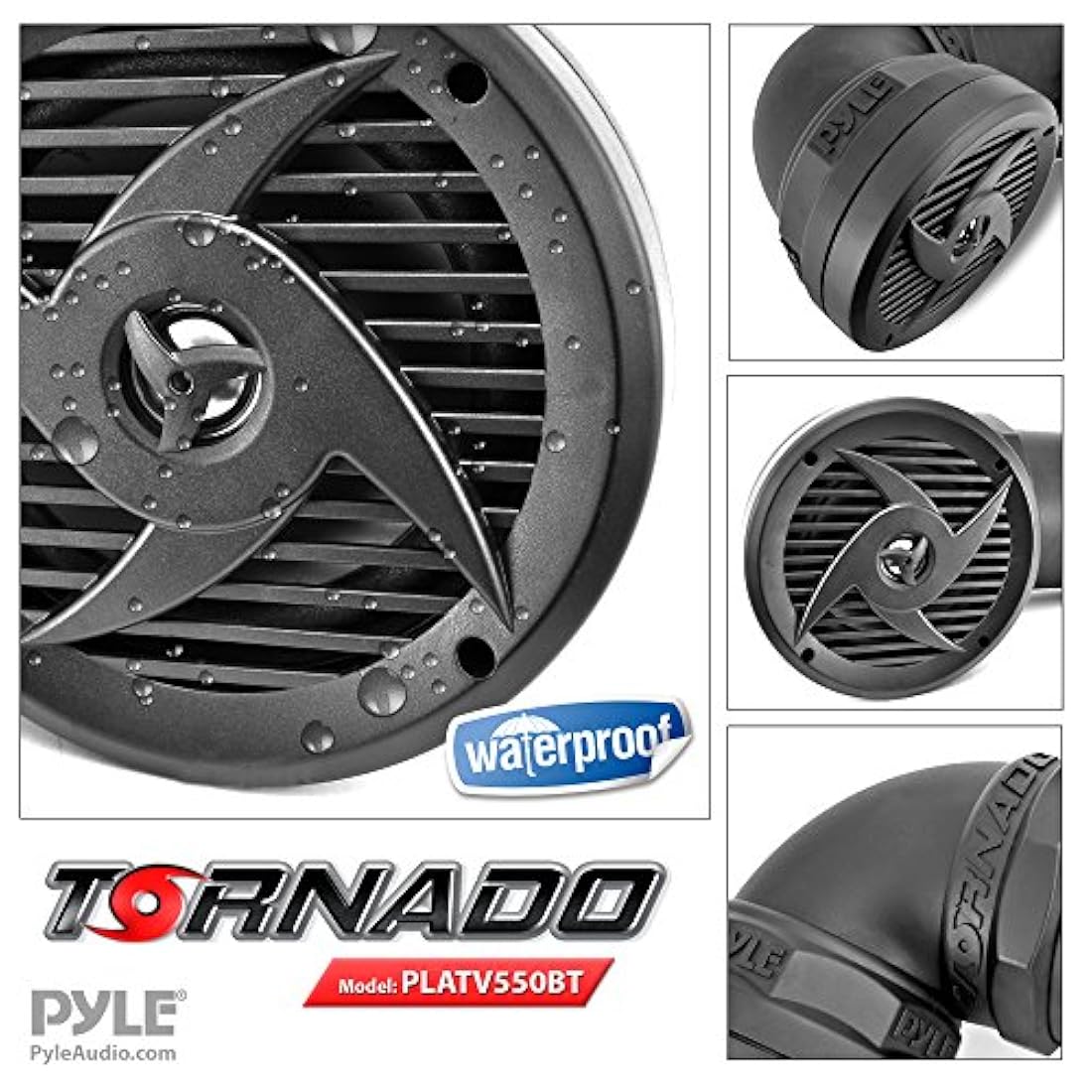 Parlantes de 500 W para ATV PYLE PLATV550BT