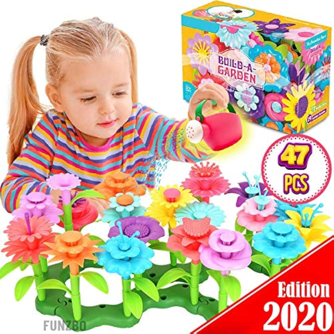 Juguetes de construcción de jardín para niñas