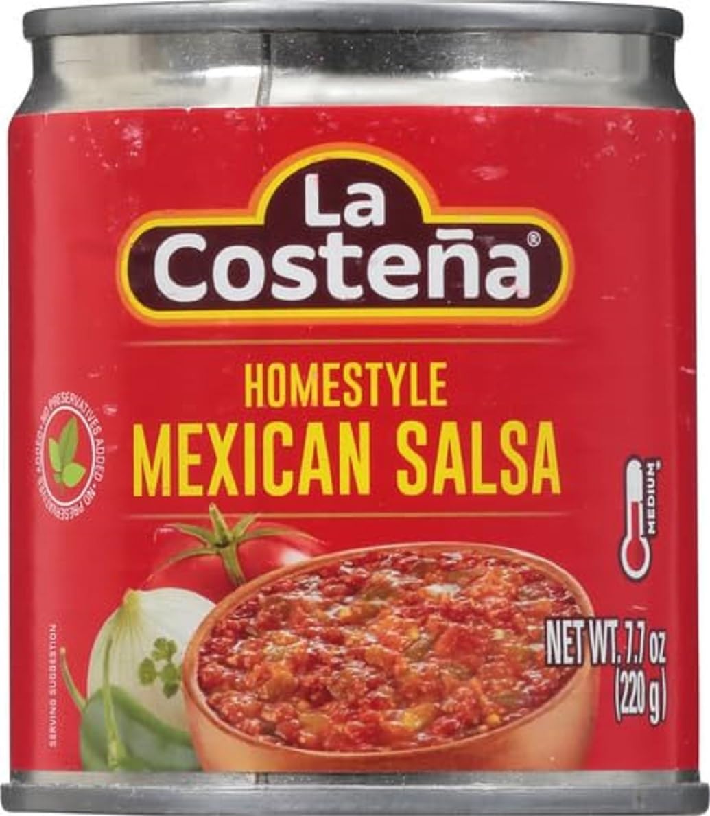 Salsa Casera La Costeña, Estilo Mexicano, 7.7 Oz