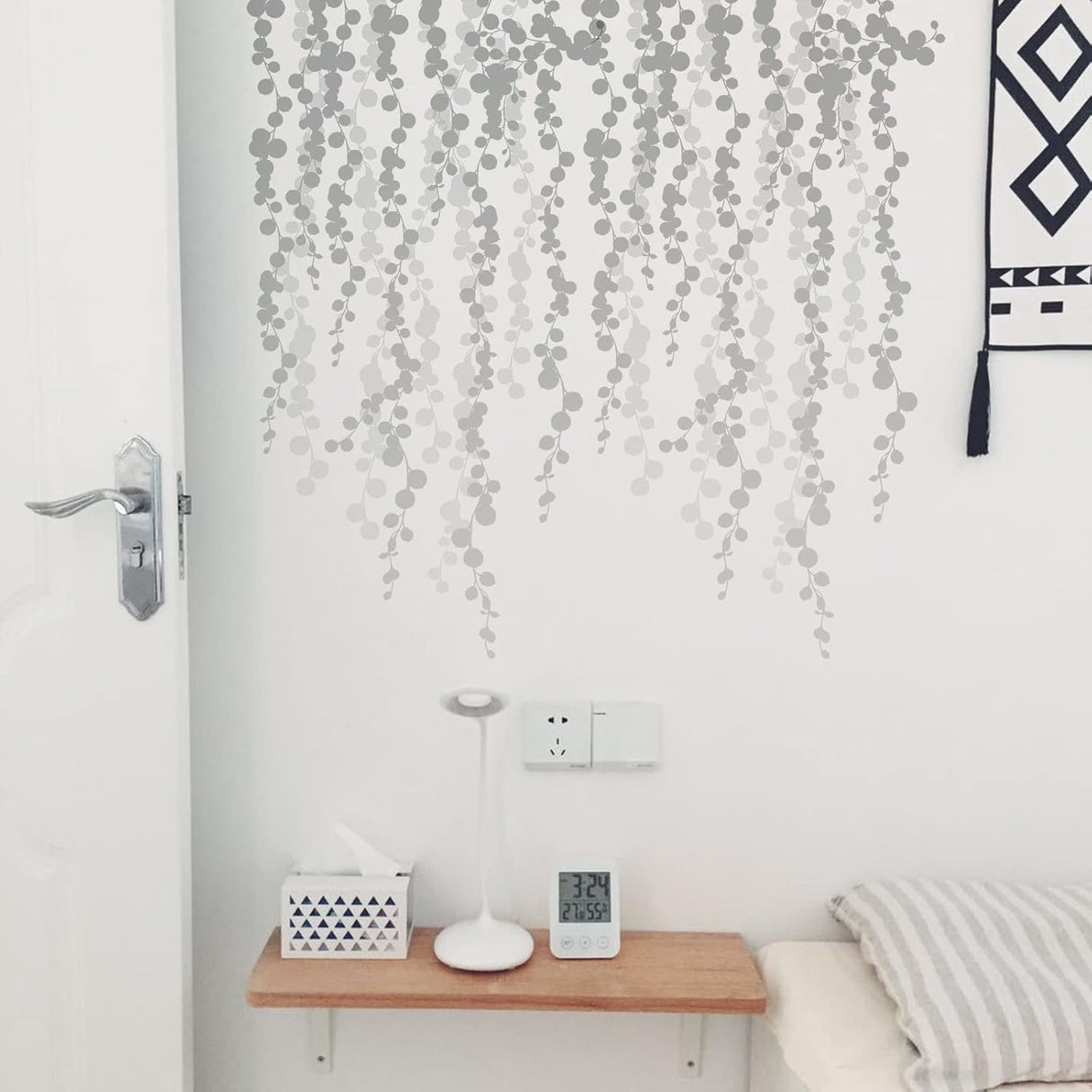 Vinilo Adhesivo Plantas Suculentas - Decoración Pared DIY