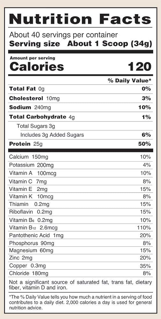 proteina con sabor vainilla natural 3 libras